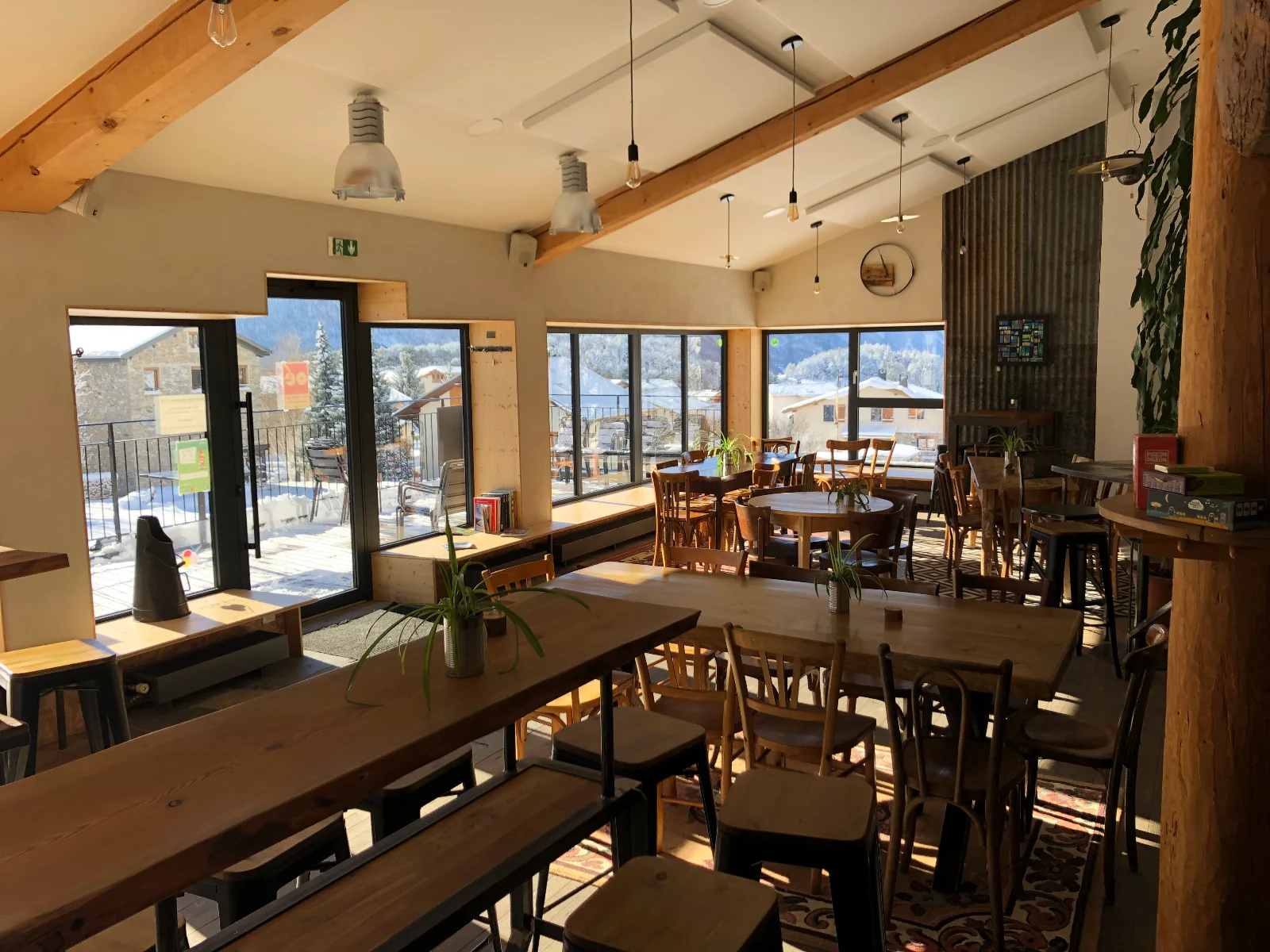 Vue de Brasserie d'Oé