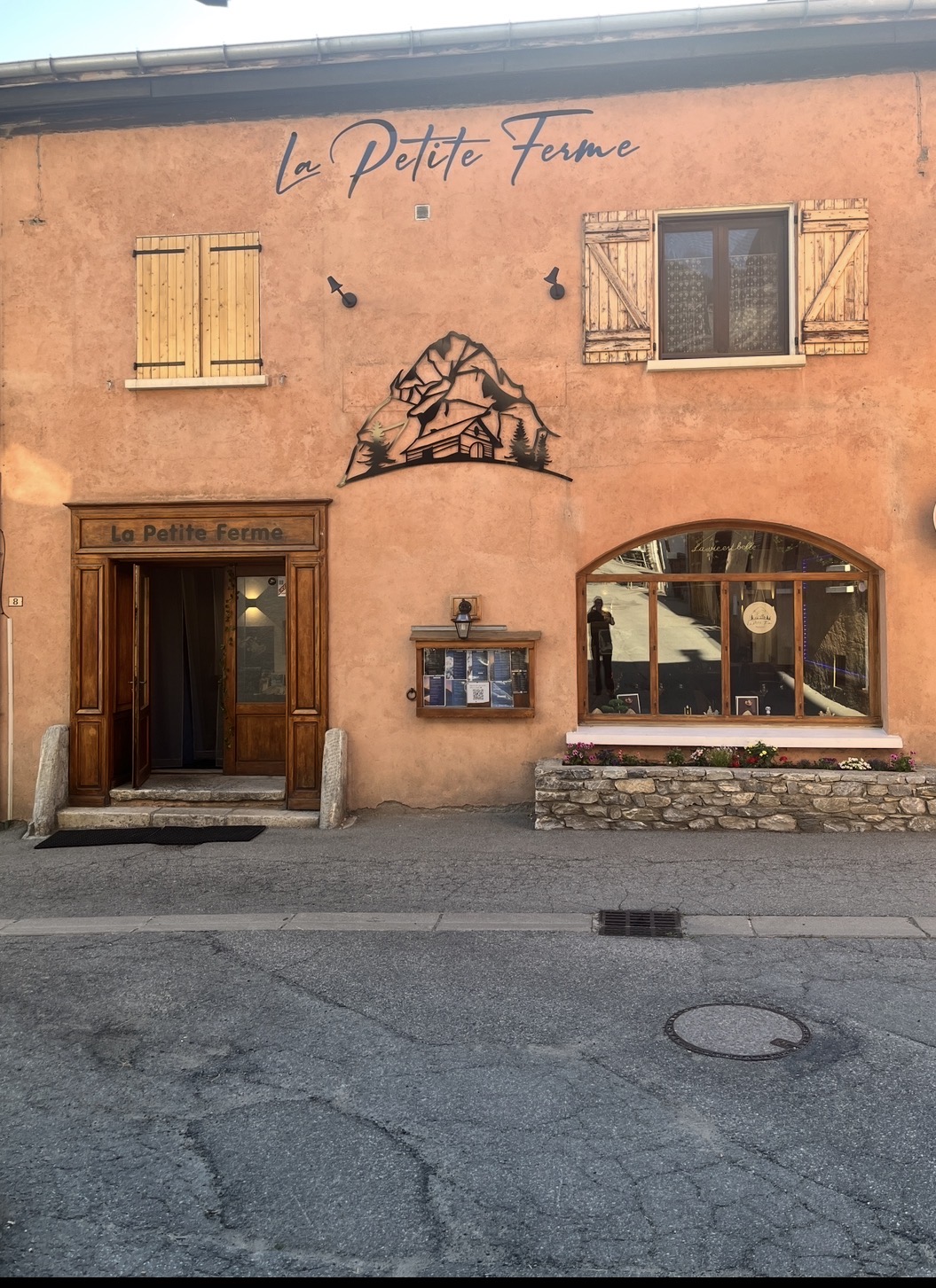 Vue de Restaurant La petite ferme